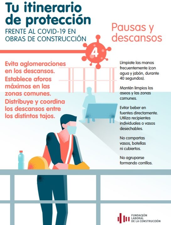FRECOM distribuye entre las empresas una sencilla guía de prevención para garantizar la salud de los trabajadores que reanudan mañana su actividad 2 FRECOM