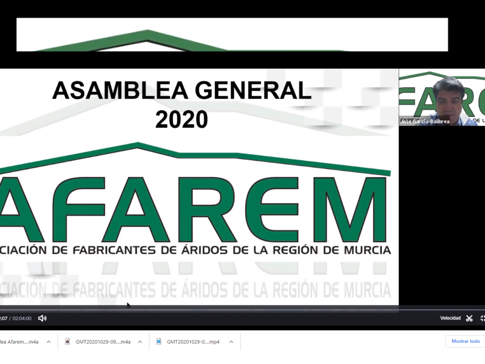 AFAREM celebra su Asamblea General ordinaria en formato digital