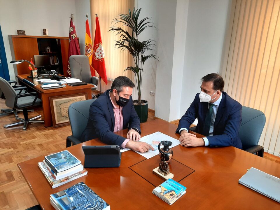 El presidente de FRECOM se reúne con el alcalde de Alcantarilla
