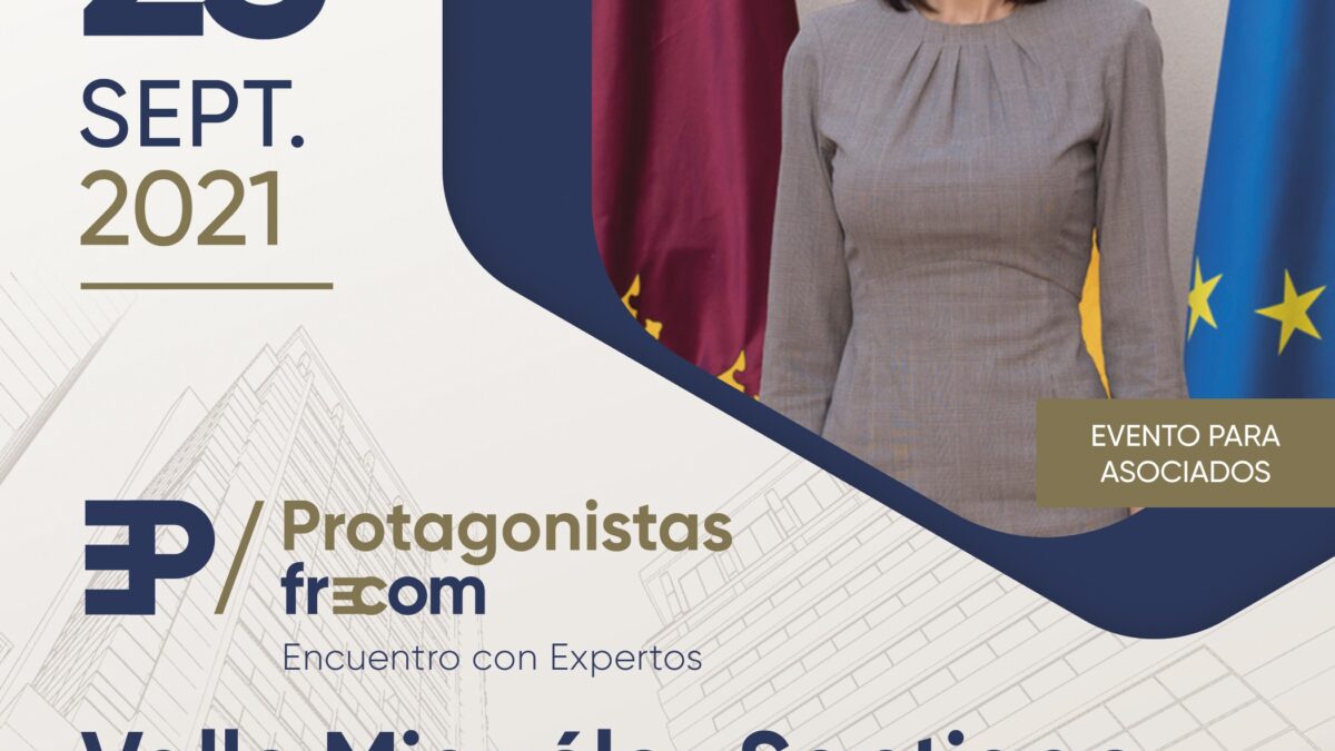 Valle Miguélez, consejera de Empresa, Empleo, Universidades y Portavocía, próxima invitada en “Protagonistas FRECOM” 2 FRECOM
