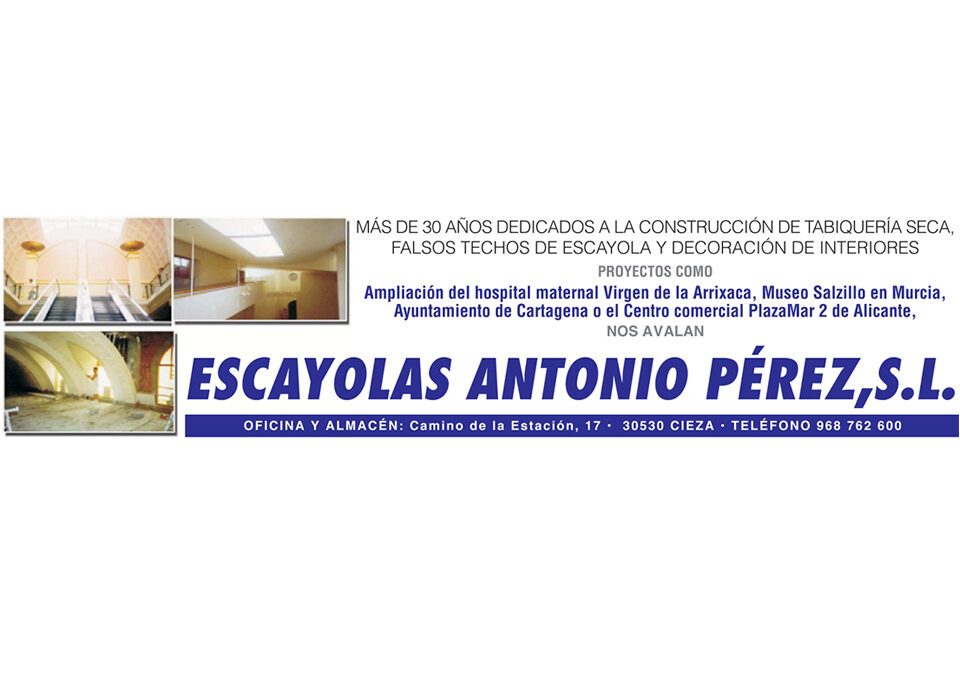 FRECOM crece con la incorporación de Escayolas Antonio Pérez 20 FRECOM