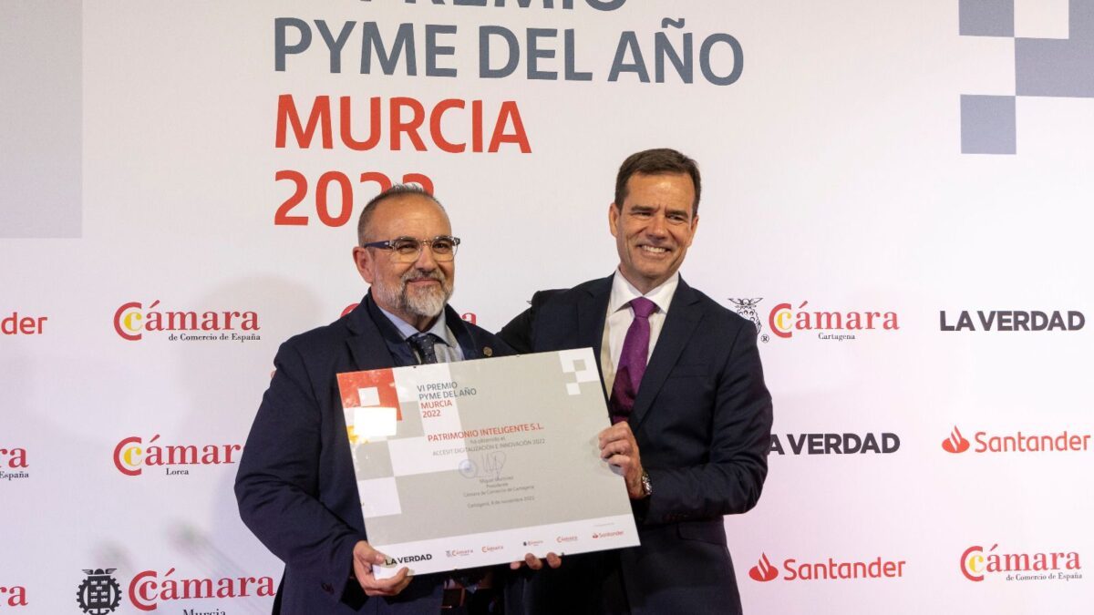 Patrimonio Inteligente recibe el accésit a la Innovación y Digitalización en la VI edición de los Premios Pyme 2022 2 FRECOM