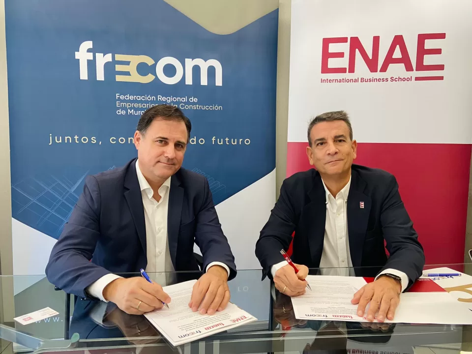 FRECOM y ENAE renuevan su compromiso para impulsar la formación y el desarrollo en la construcción 2 FRECOM