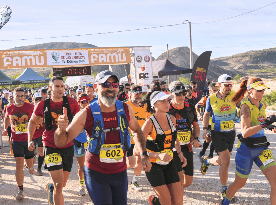 La IV Ruta de las Canteras se consolida como referente de sostenibilidad con más de 500 corredores 8 FRECOM La IV Ruta de las Canteras se consolida como referente de sostenibilidad con más de 500 corredores 8 FRECOM